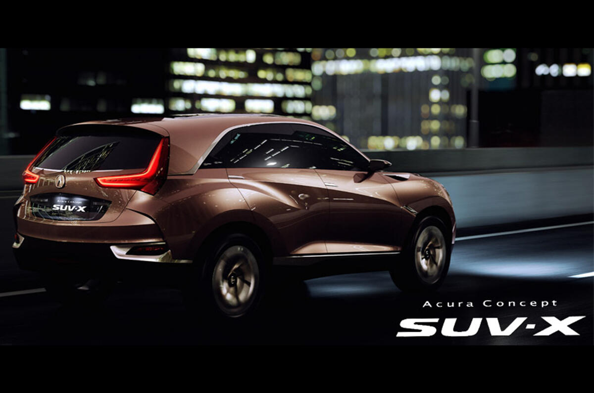 Acura CDX crossover makes Beijing debut Autocar Acura CDX crossover makes Beijing debut Autocar