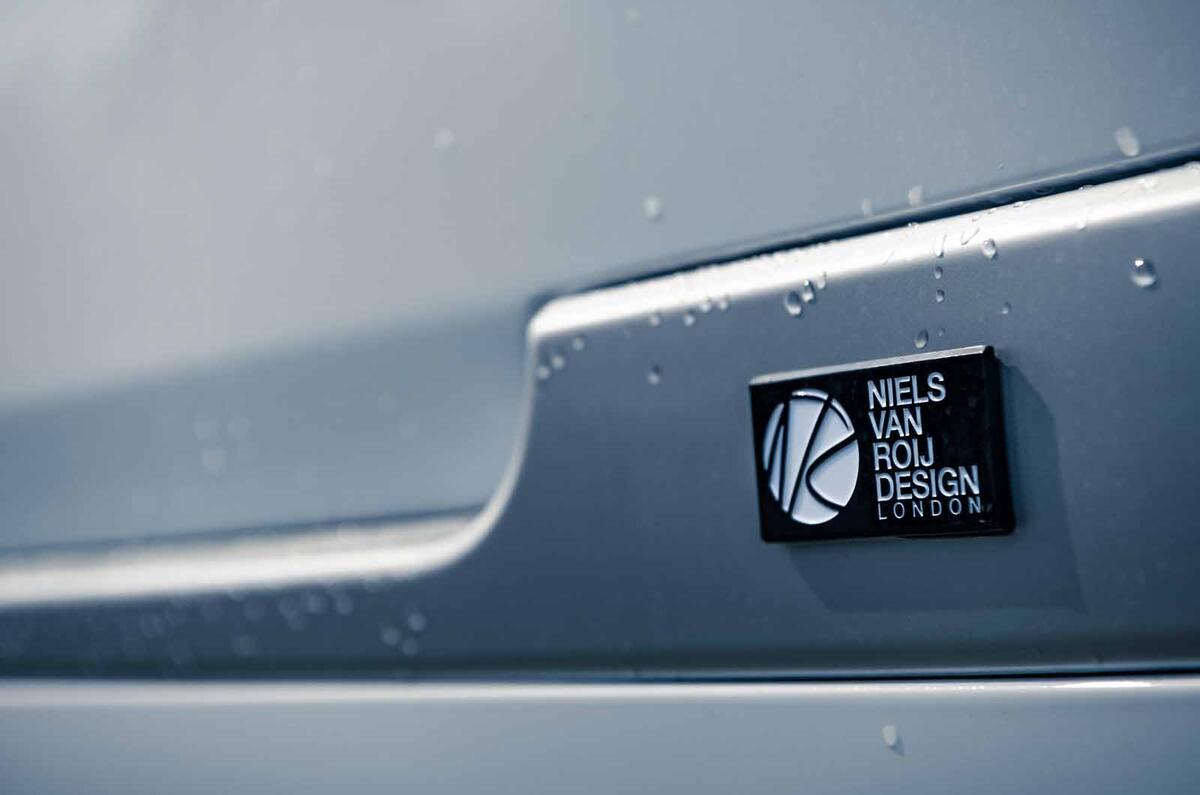 Adventum Coupé production version revealed badge Adventum Coupé production version revealed badge