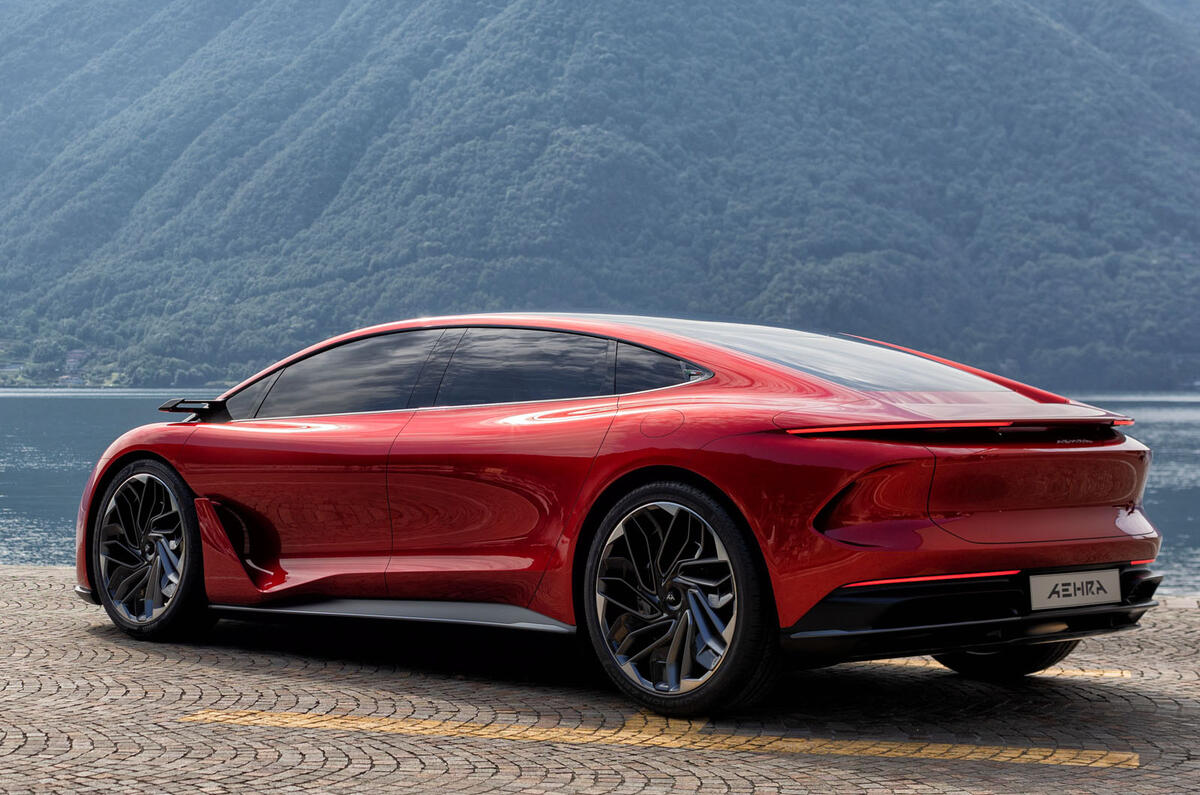 Aehra Sedan rear Aehra Sedan rear