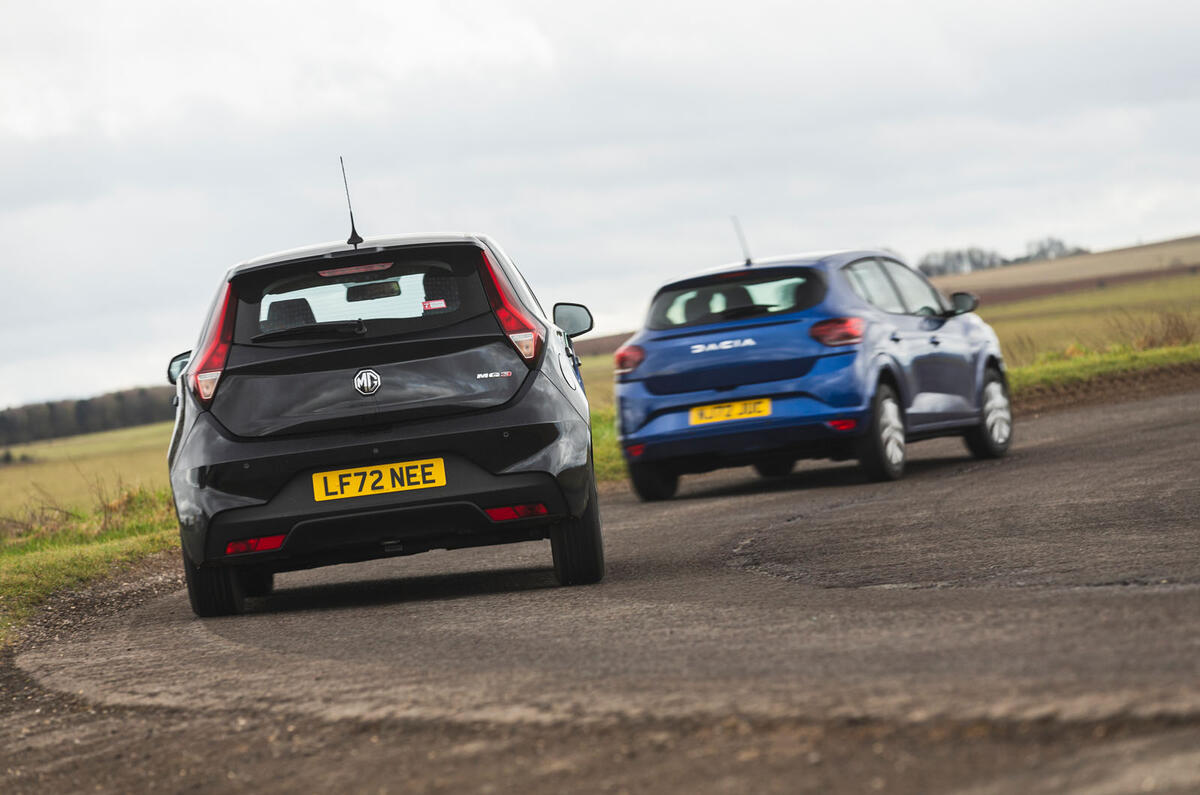 Affordable cars group test 138