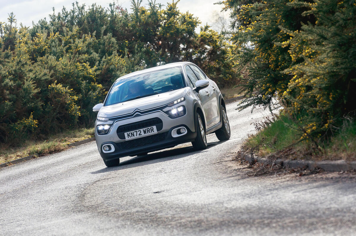Affordable cars group test Citroen C3 2