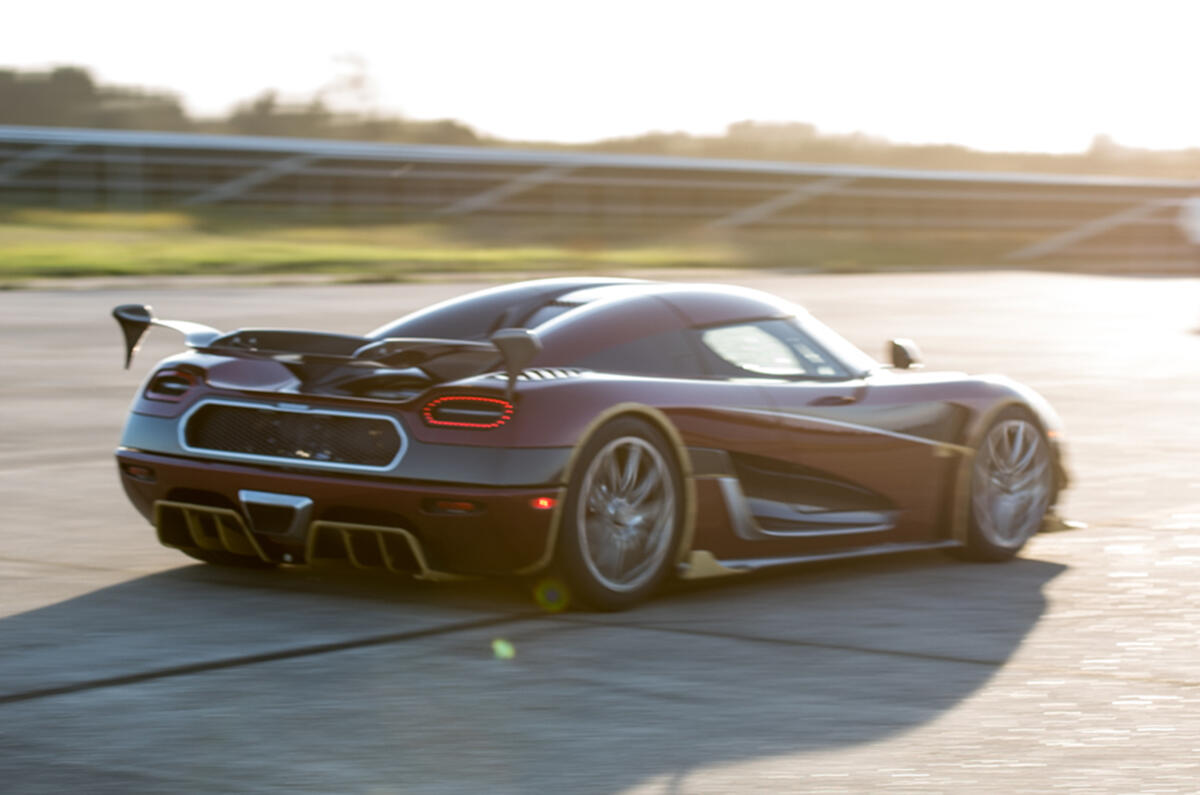Koenigsegg sets 0-400-0kph record in Agera RS