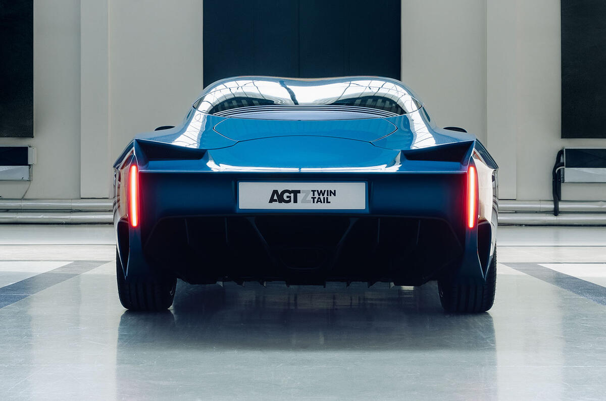 AGTZ Twin Tail rear static