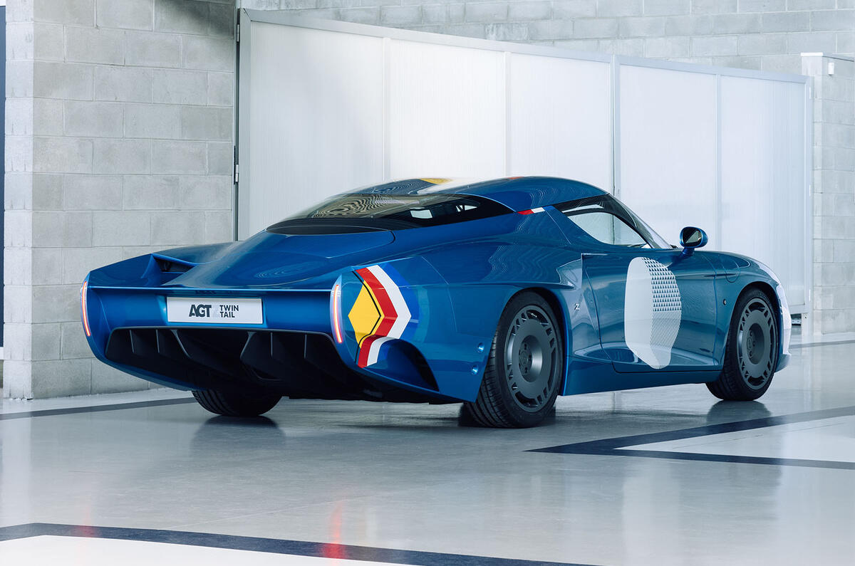 AGTZ Twin Tail rear three quarter right static