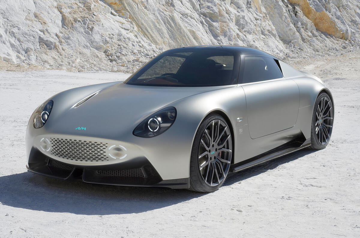 AIM EV Sport 01 front three quarter two