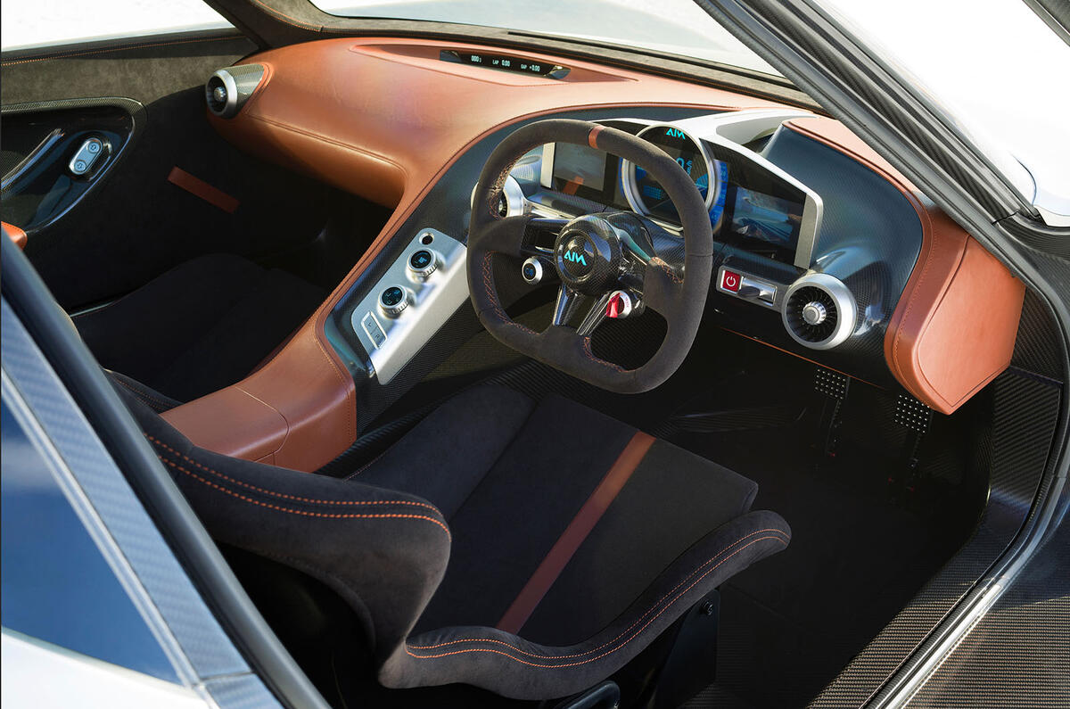 AIM EV Sport 01 interior