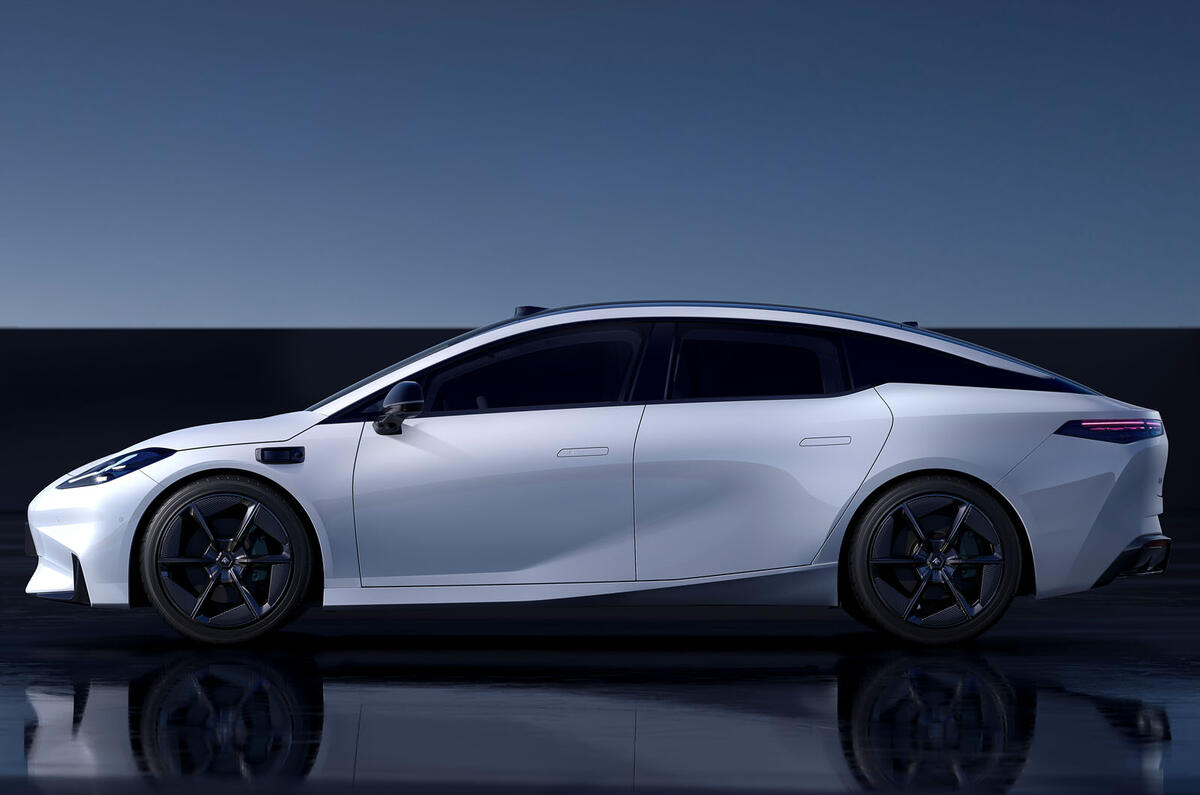 Aion Hyper GT side render Aion Hyper GT side render