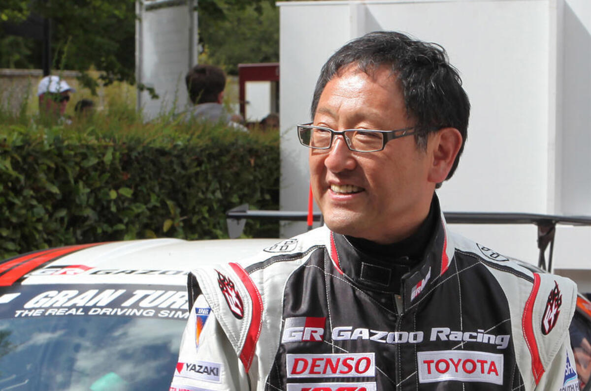 akio toyoda in racing suit akio toyoda in racing suit