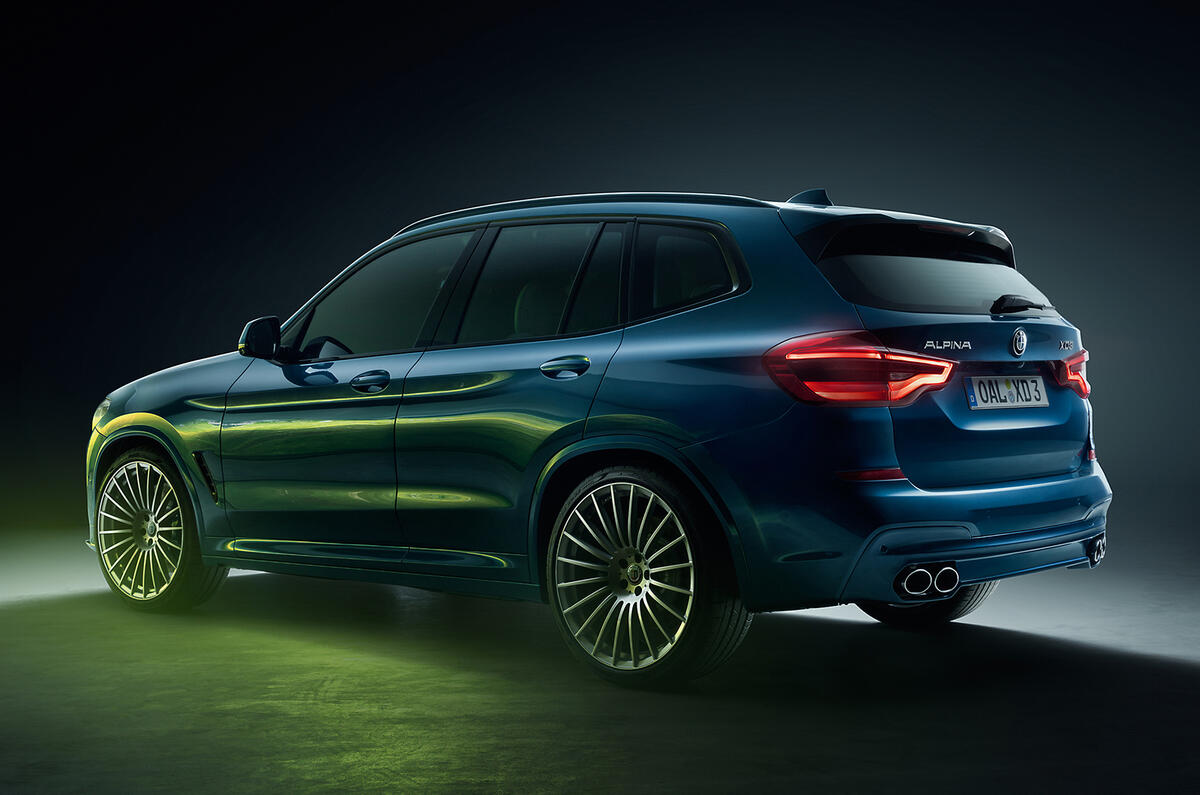 328bhp Alpina XD3 guns for X3 M40i, Mercedes-AMG GLC43