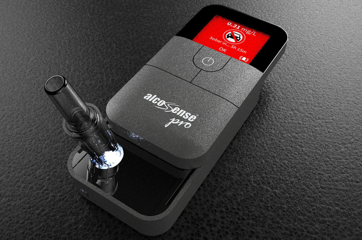 Drink driving Alcosense Pro