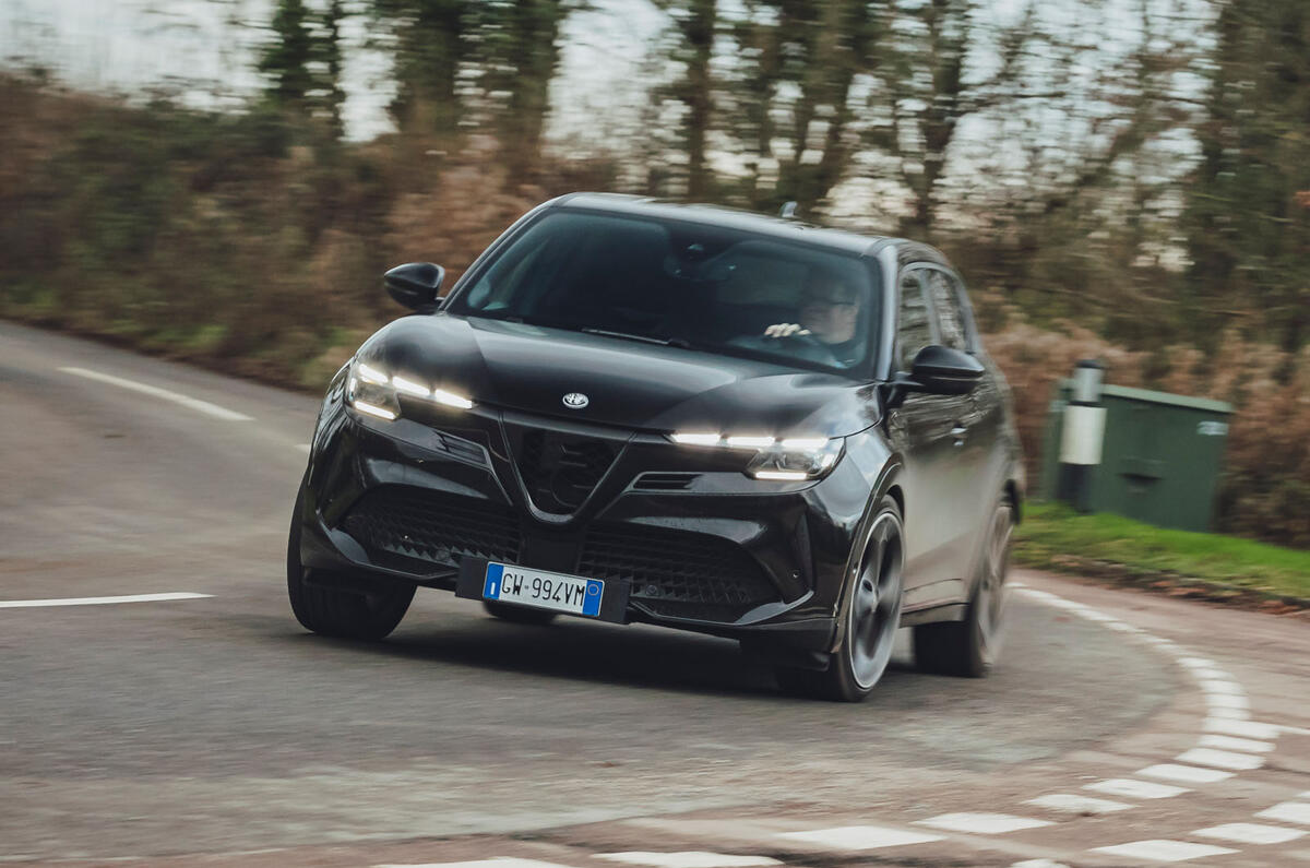 Alfa Romeo Junior front cornering Alfa Romeo Junior front cornering