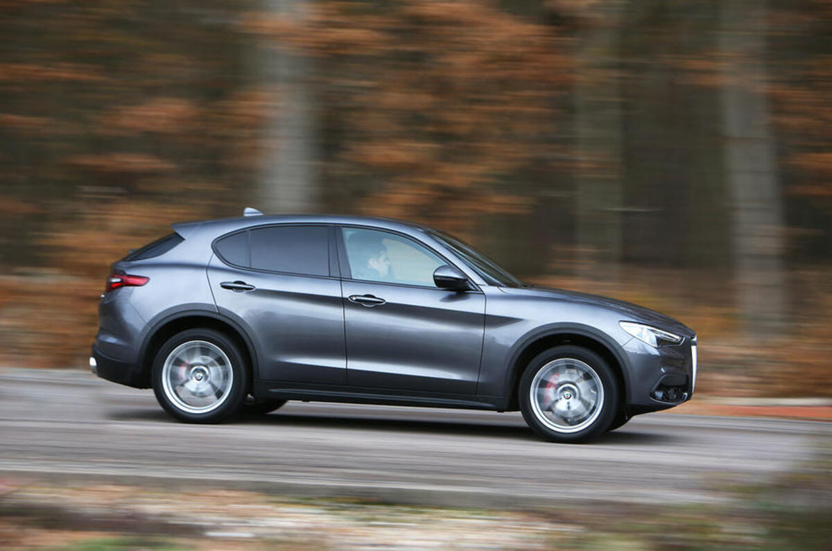Alfa Romeo Stelvio nearly-new guide - tracking side