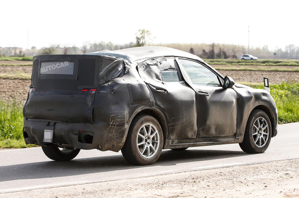 Alfa Romeo Stelvio mule