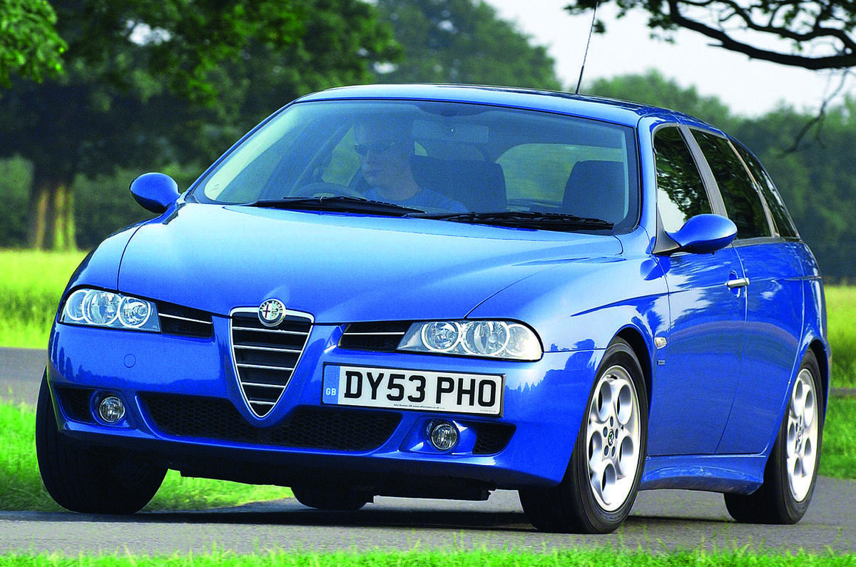 2003 Alfa Romeo 156 JTD wagon - cornering front