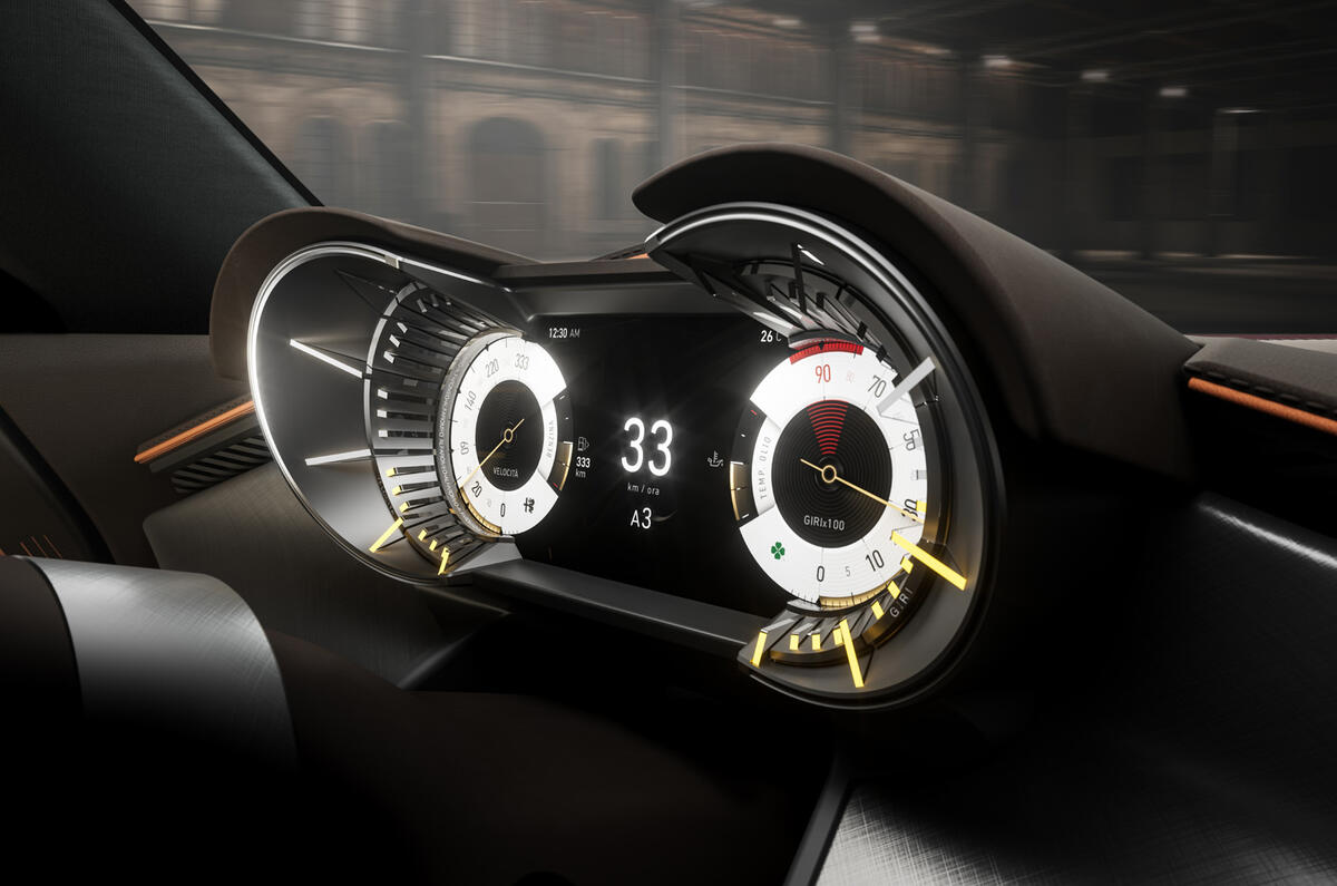 Alfa Romeo 33 Stradale dials Alfa Romeo 33 Stradale dials
