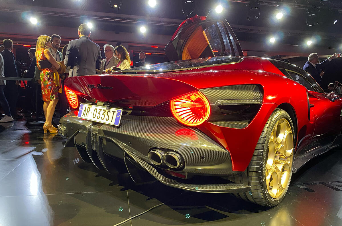 Alfa Romeo 33 Stradale rear bumper Alfa Romeo 33 Stradale rear bumper