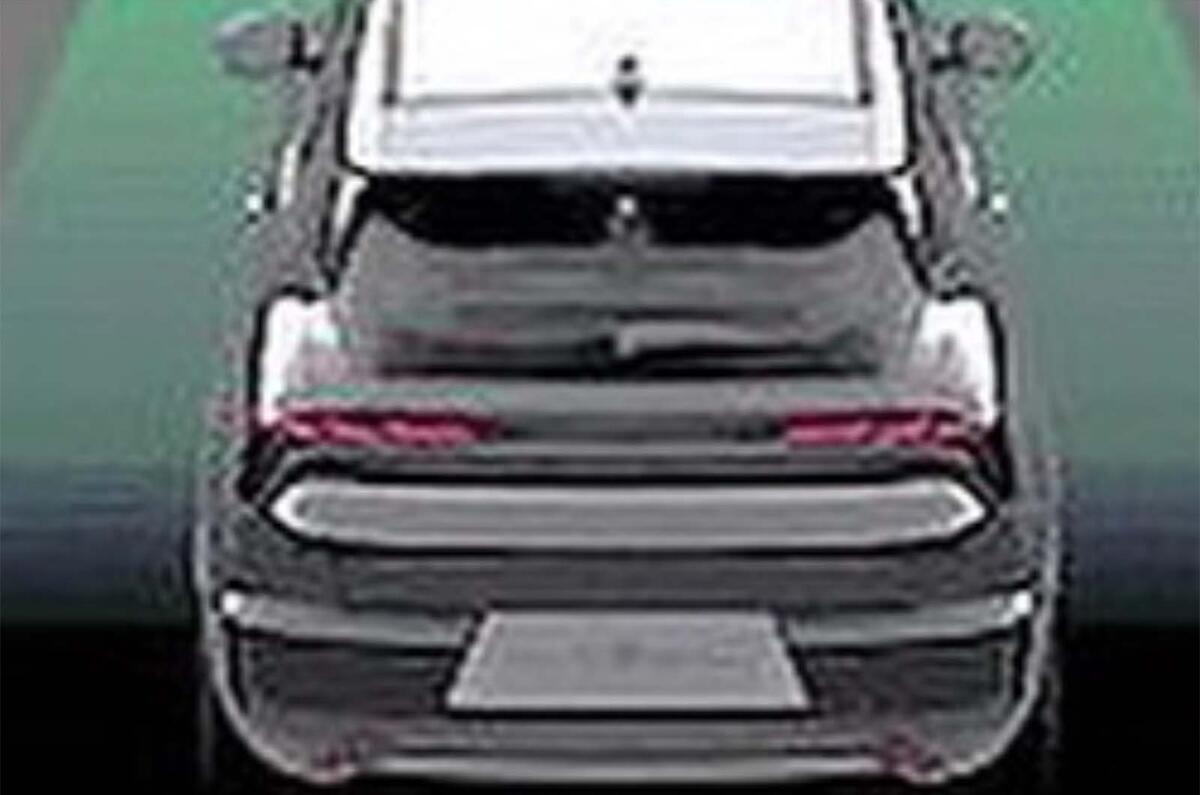 Alfa Romeo B segment SUV rear Alfa Romeo B segment SUV rear