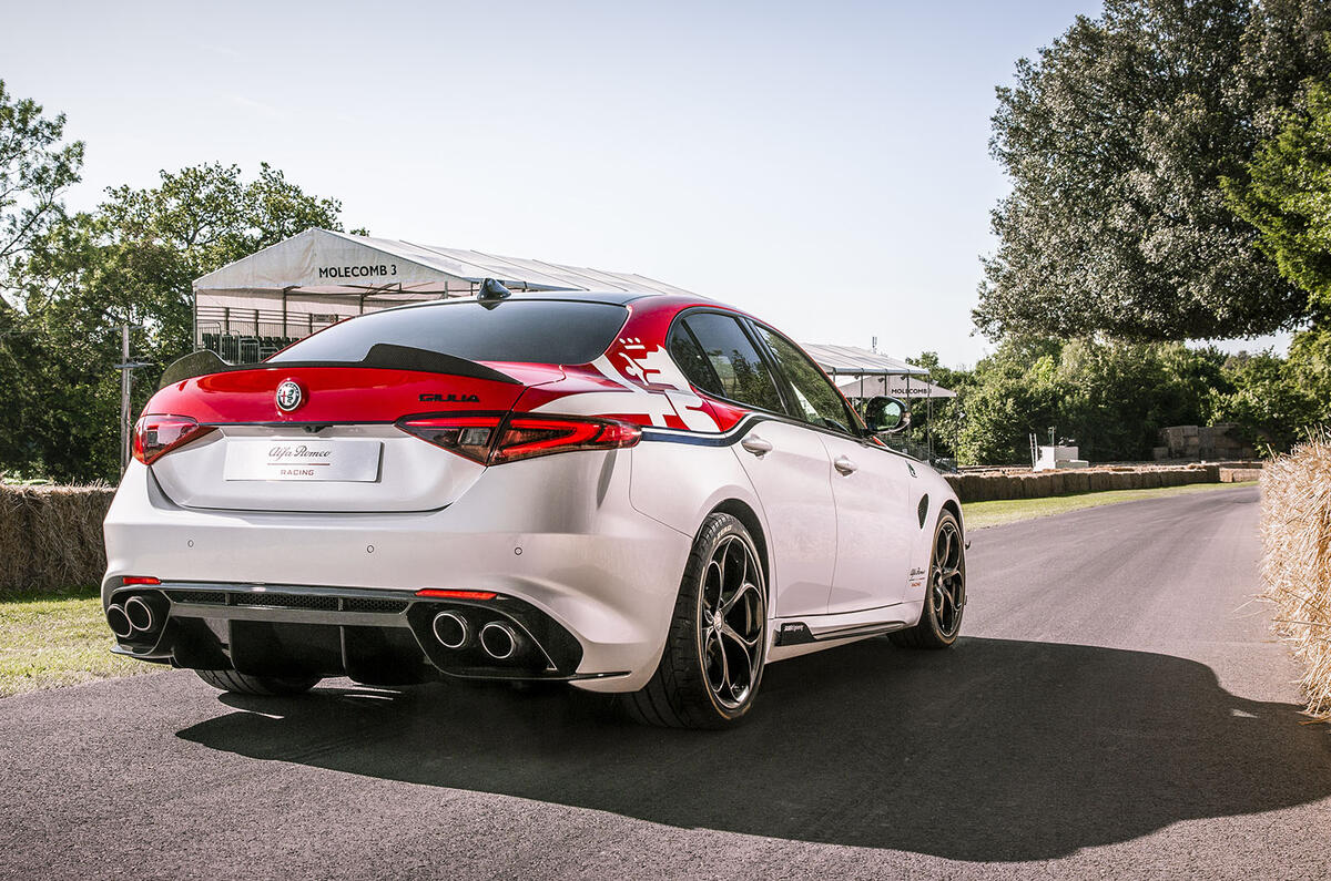 Alfa Romeo Giulia F1 edition - Goodwood festival of speed 2019 reveal - rear