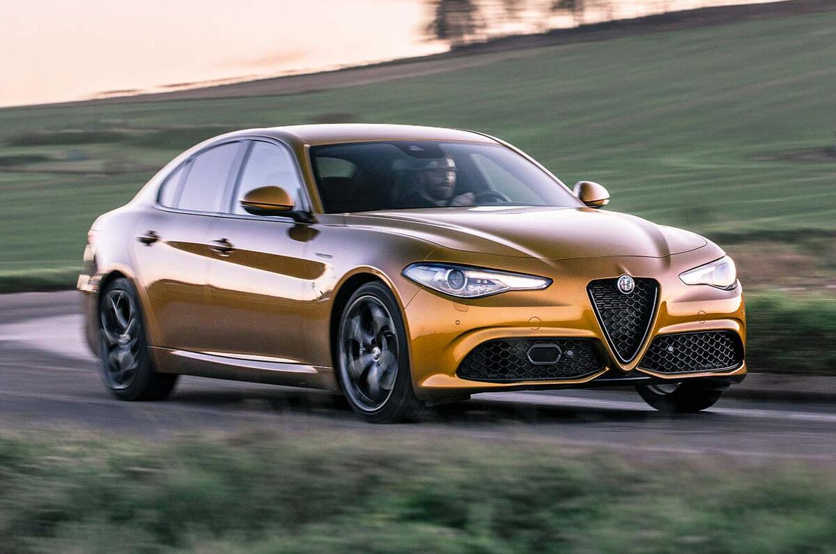 Alfa Romeo Giulia front three quarter Alfa Romeo Giulia front three quarter