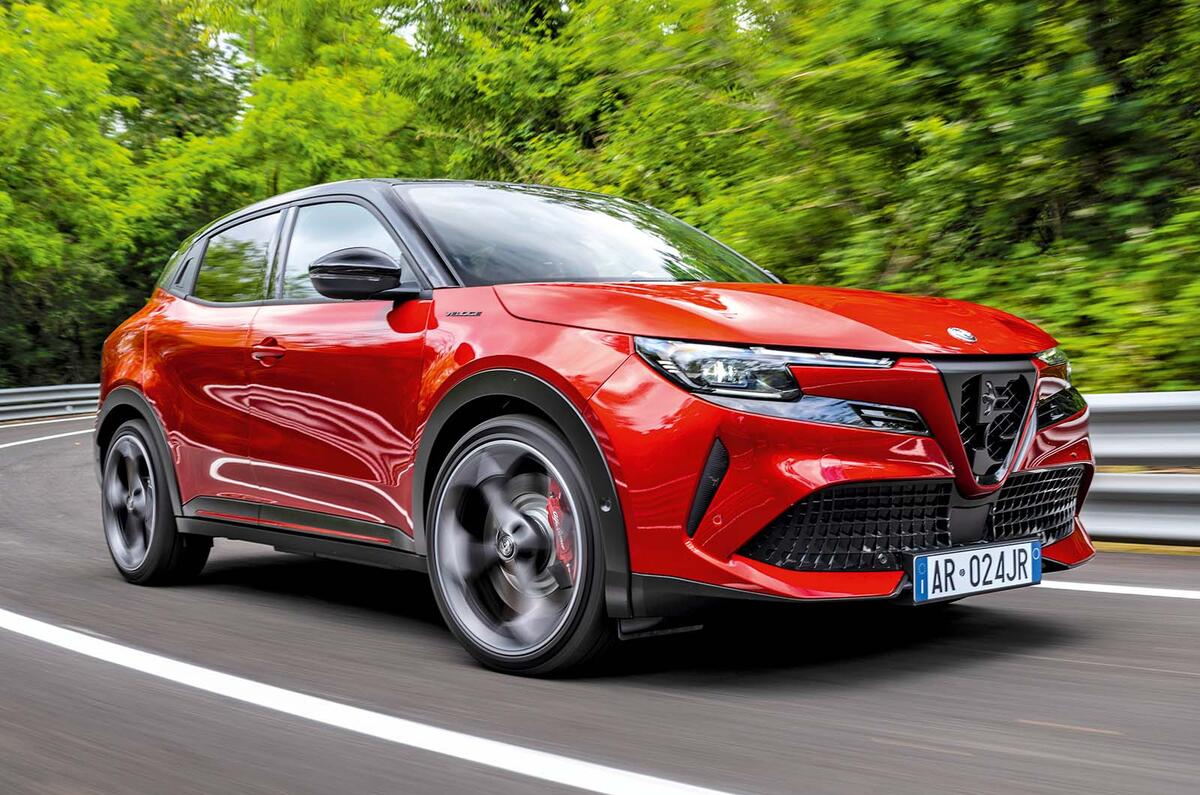 Alfa Romeo Junior Elettrica front three quarter Alfa Romeo Junior Elettrica front three quarter