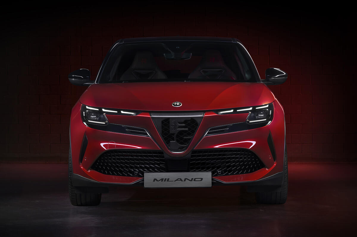 Alfa Romeo Junior (Milano) front end Alfa Romeo Junior (Milano) front end
