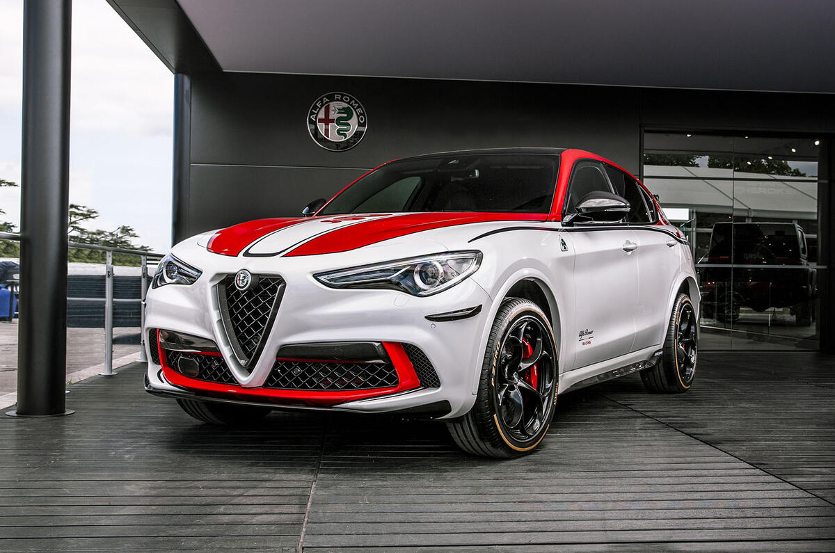 Alfa Romeo Stelvio F1 edition - Goodwood festival of speed 2019 reveal - front