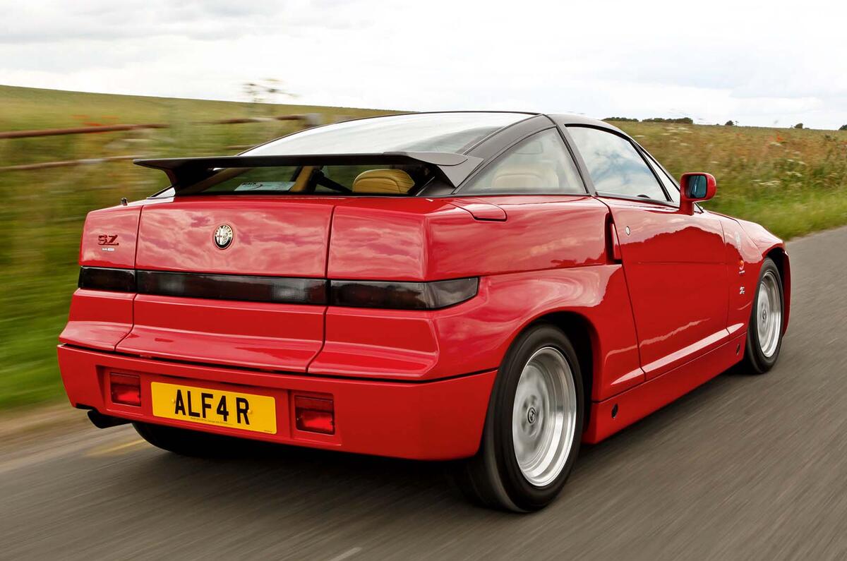Alfa Romeo SZ rear three quarter Alfa Romeo SZ rear three quarter