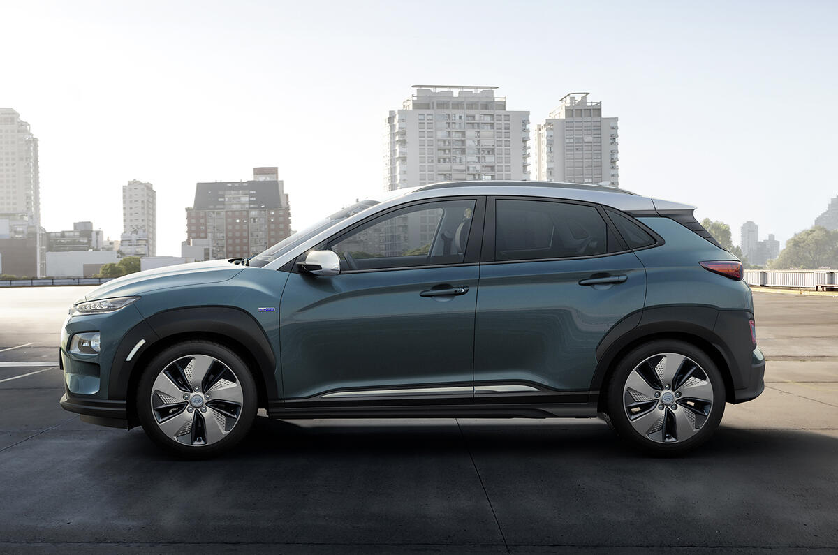 Hyundai Kona Electric gets 292-mile range, 7.6sec to 62mph