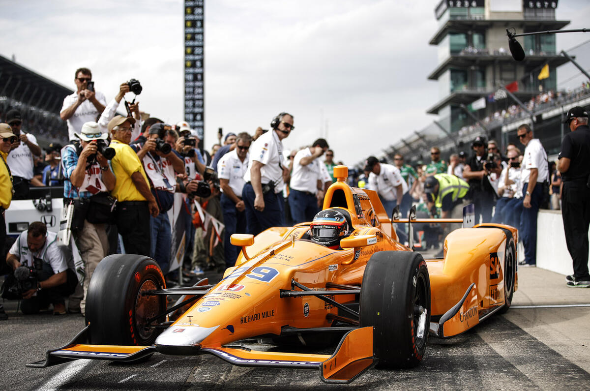 Fernando Alonso Indianapolis 500