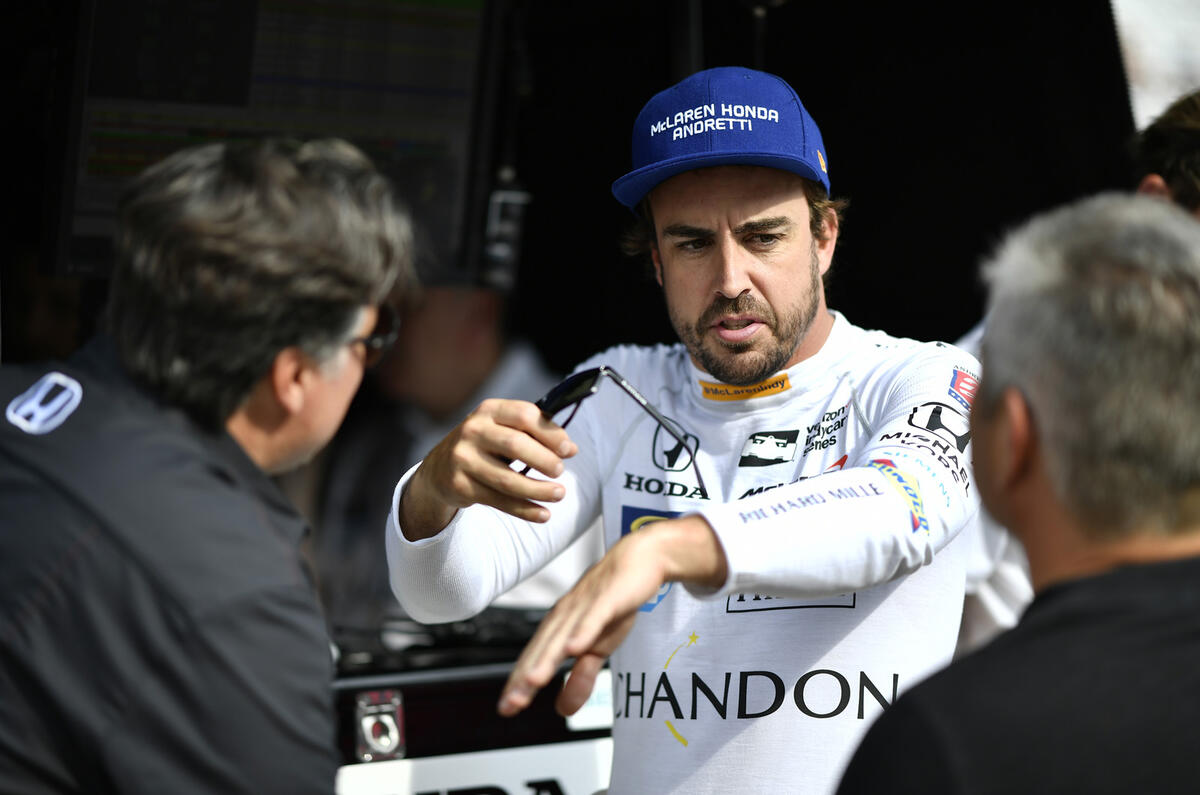 Fernando Alonso Indianapolis 500 2017