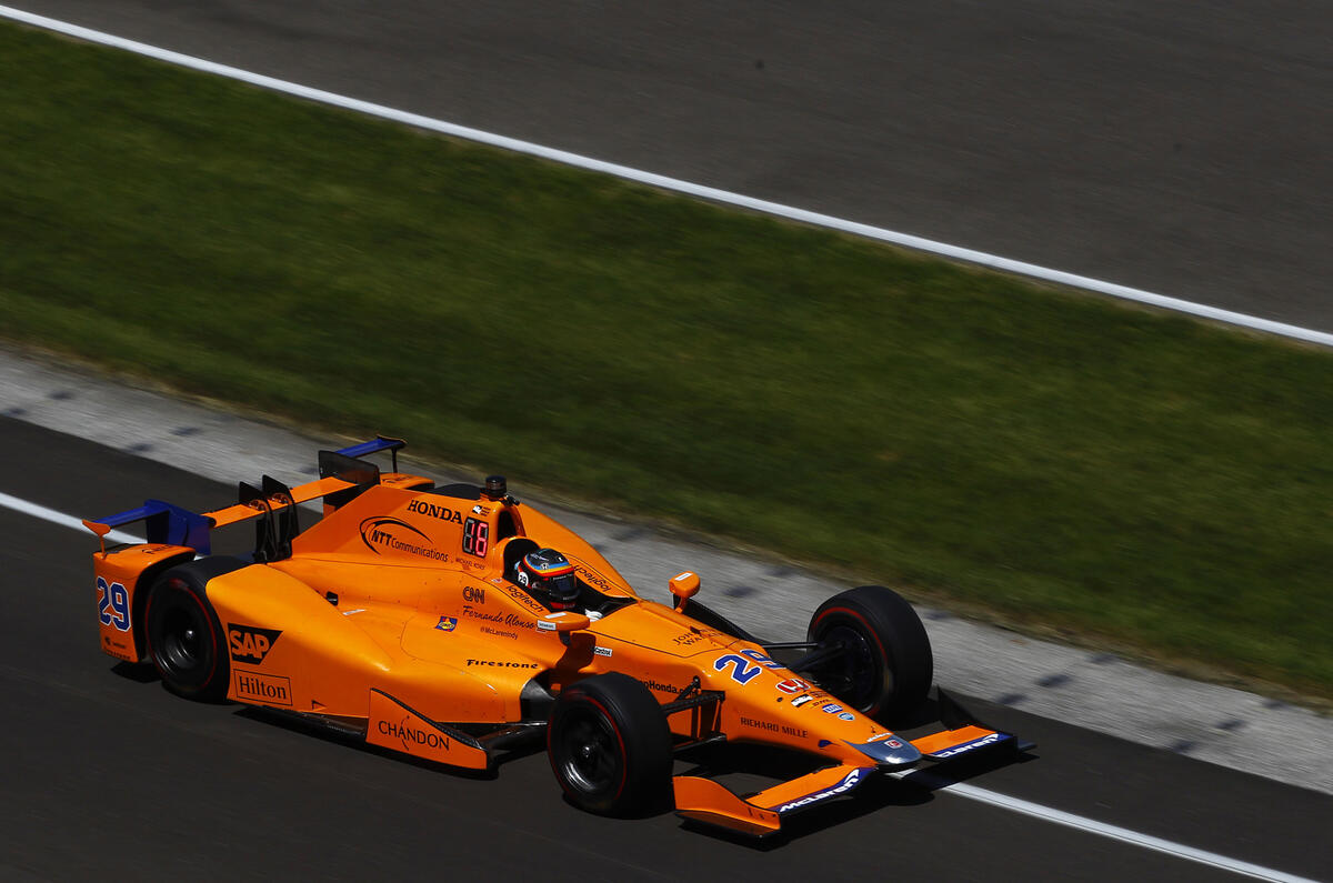 Fernando Alonso Indianapolis 500 2017