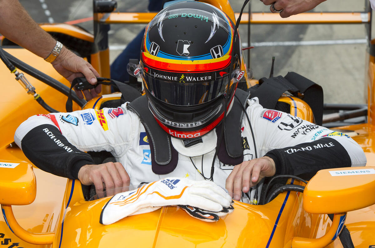 Fernando Alonso Indianapolis 500 2017