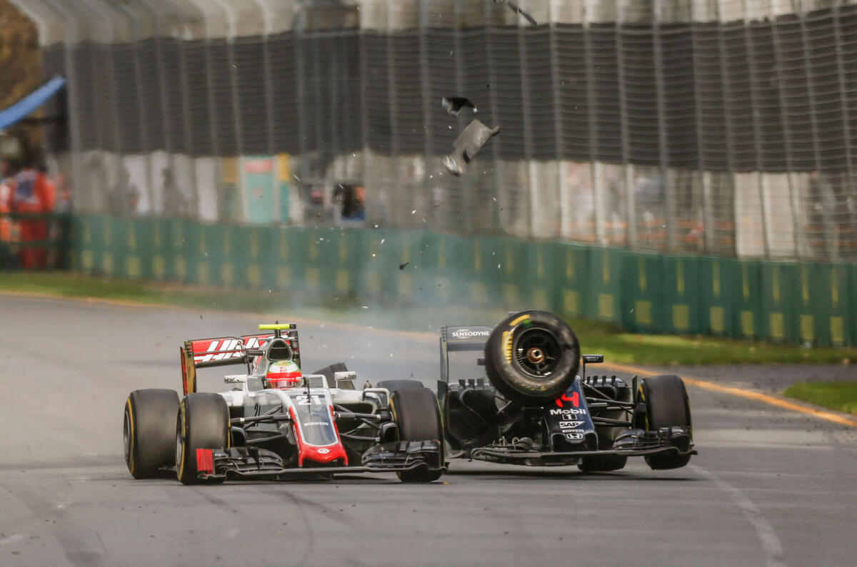 Melbourne shunt left him with broken ribs and a collapsed lung