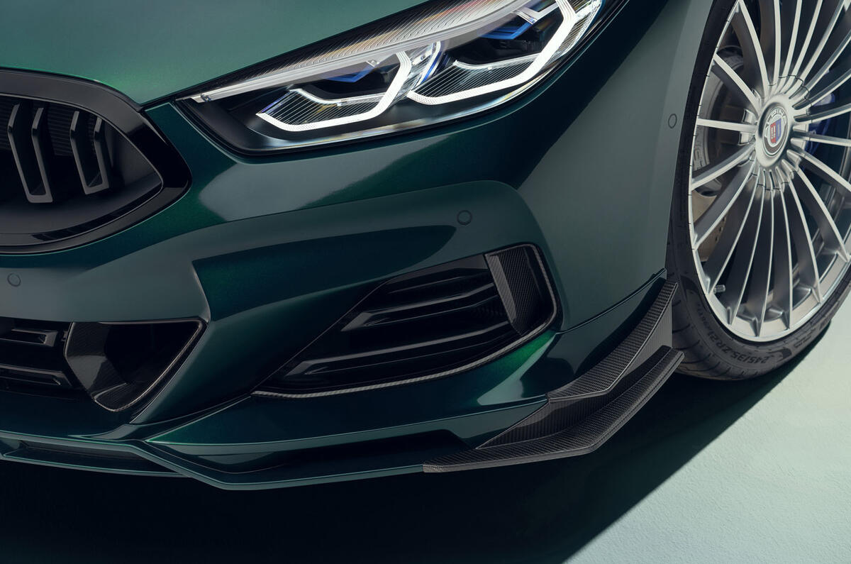 Alpina B8 GT front duct detail Alpina B8 GT front duct detail