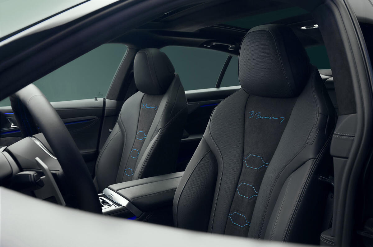 Alpina B8 GT front seatsa Alpina B8 GT front seatsa