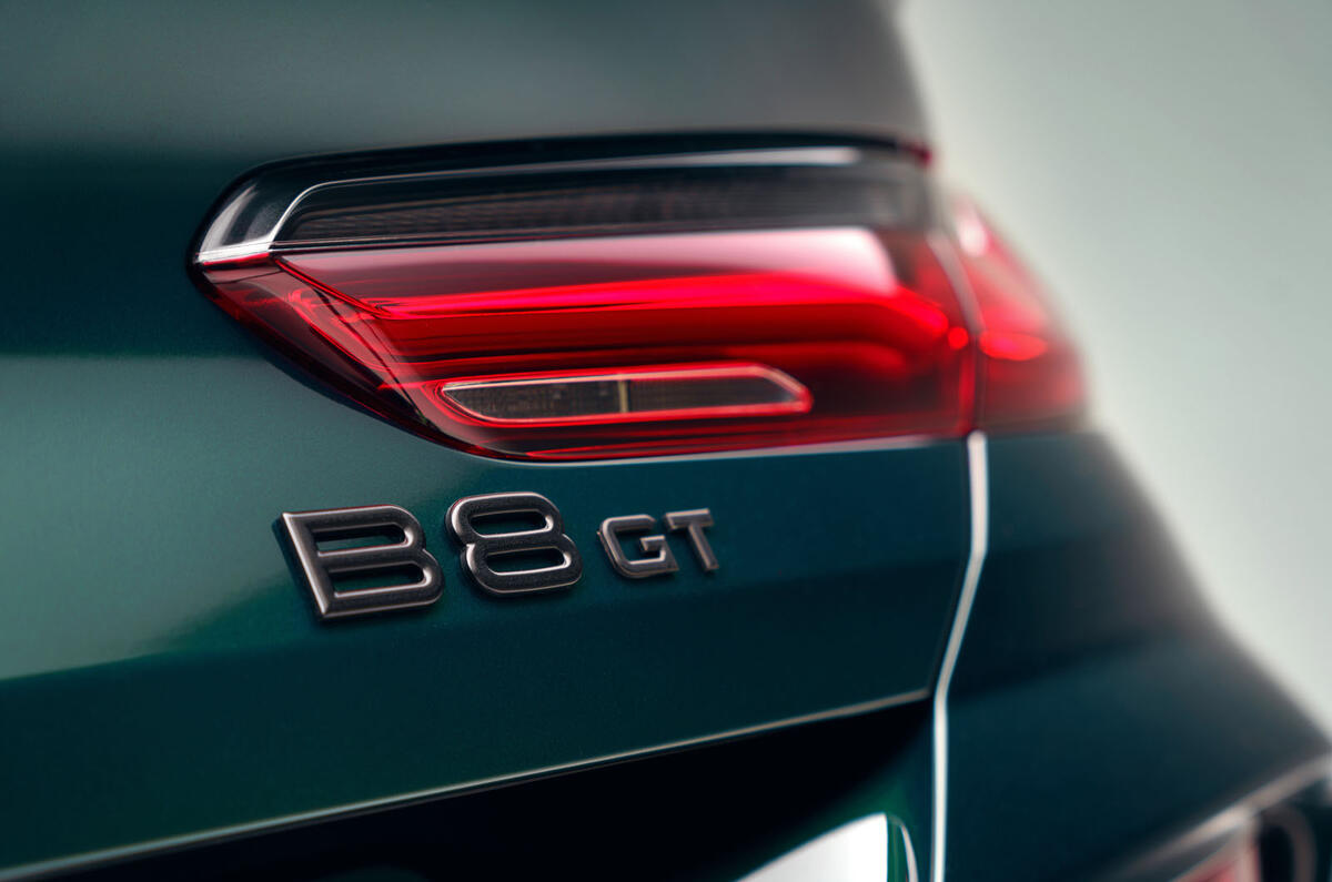 Alpina B8 GT rear badge detail Alpina B8 GT rear badge detail