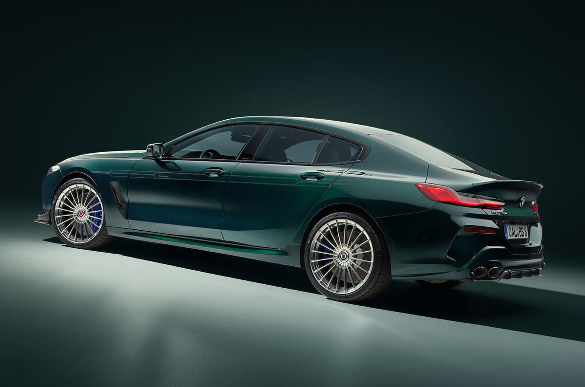 Alpina B8 GT rear quarter Alpina B8 GT rear quarter