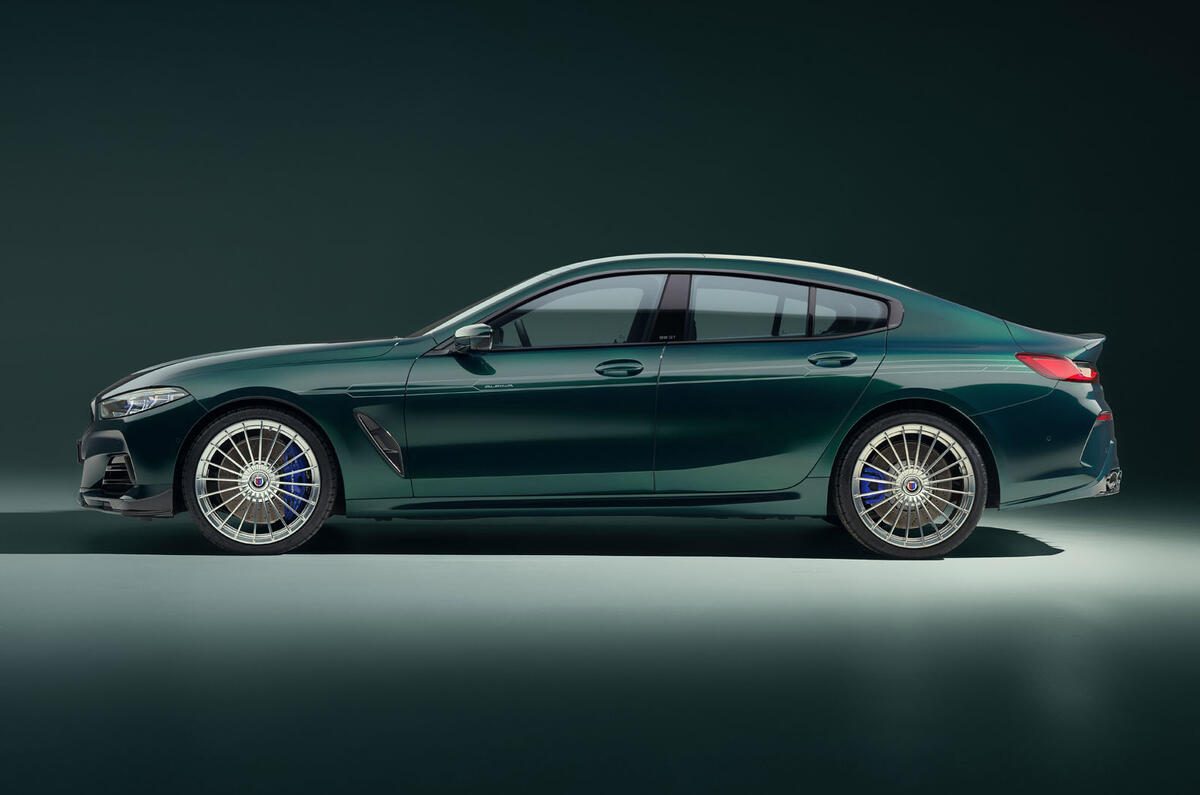 Alpina B8 GT side Alpina B8 GT side