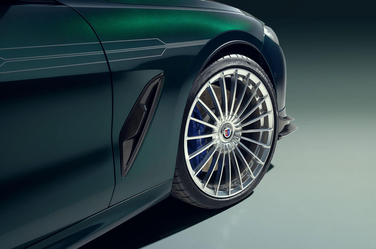 Alpina B8 GT wheel detail Alpina B8 GT wheel detail
