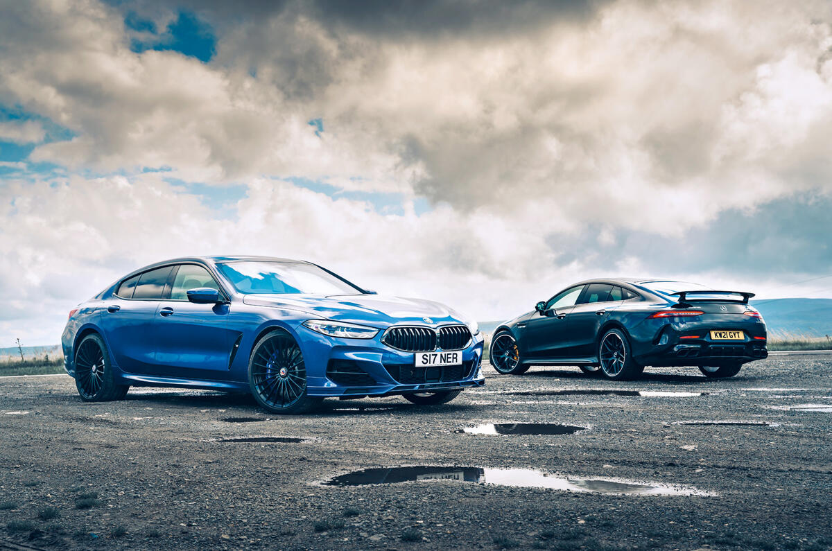Alpina B8 vs Merc AMG GT 2021 3 Alpina B8 vs Merc AMG GT 2021 3
