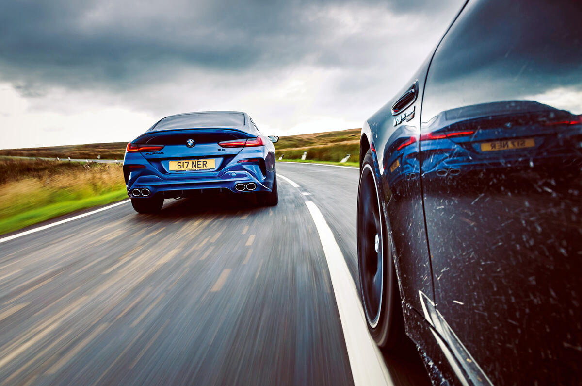 Alpina B8 vs Merc AMG GT 2021 43 Alpina B8 vs Merc AMG GT 2021 43