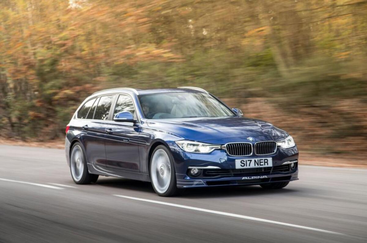 The new 170mph Alpina B3 Touring takes on the twisty roads