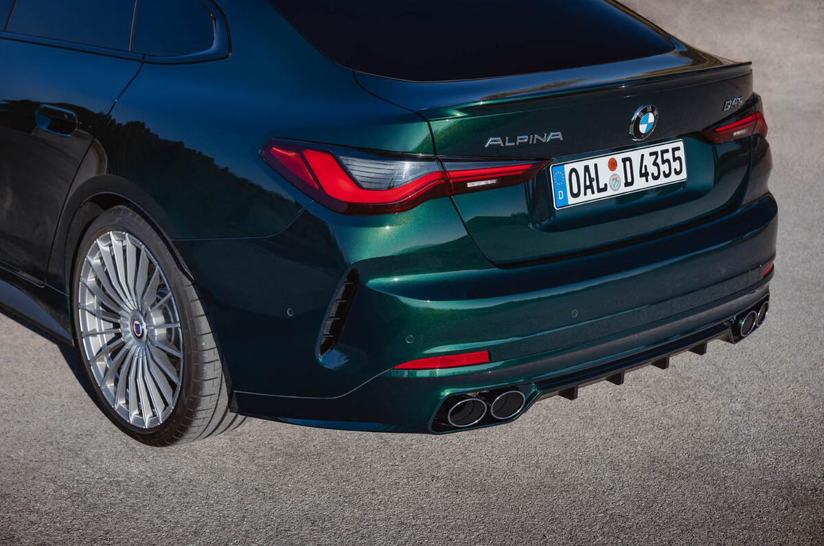 Alpina D4S rear Alpina D4S rear