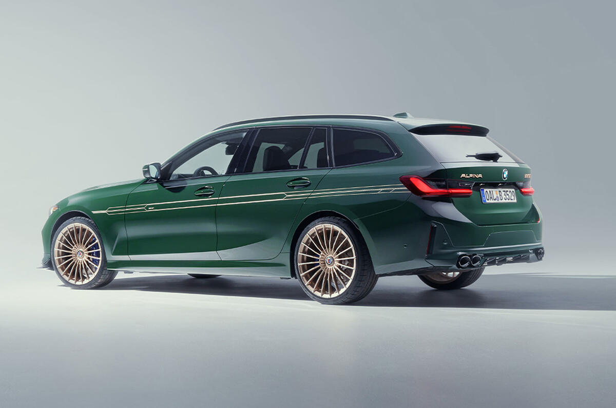 Alpina B3 GT Touring rear three quarter Alpina B3 GT Touring rear three quarter