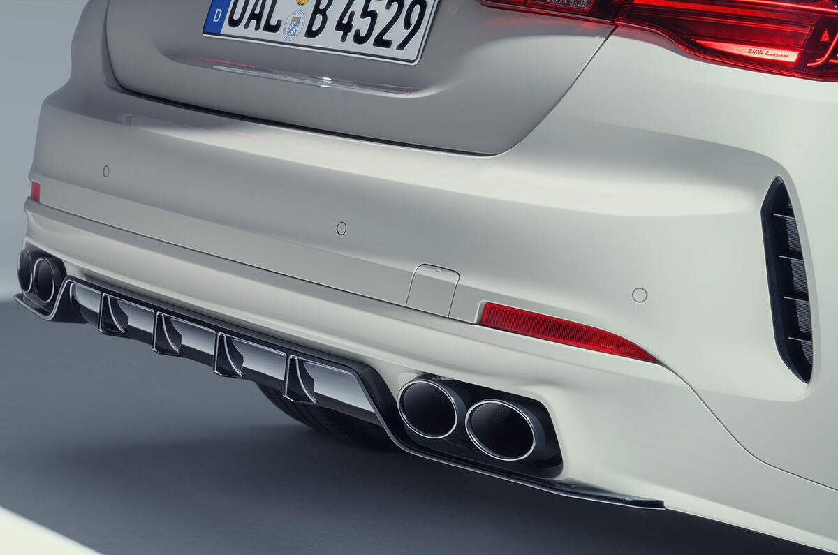 Alpina B4 GT Gran Coupe rear diffuser Alpina B4 GT Gran Coupe rear diffuser