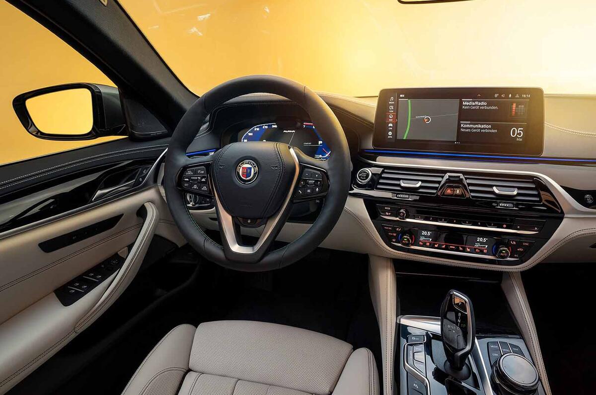 Alpina B5 interior Alpina B5 interior