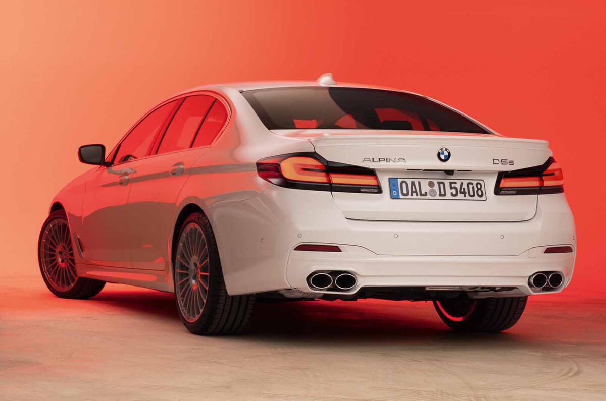 Alpina D5 rear Alpina D5 rear