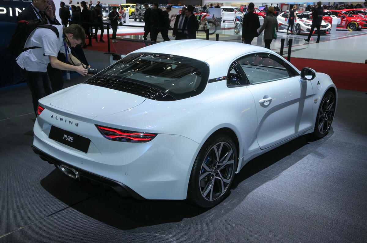 Alpine A110 Pure and Legende models start from £46,905