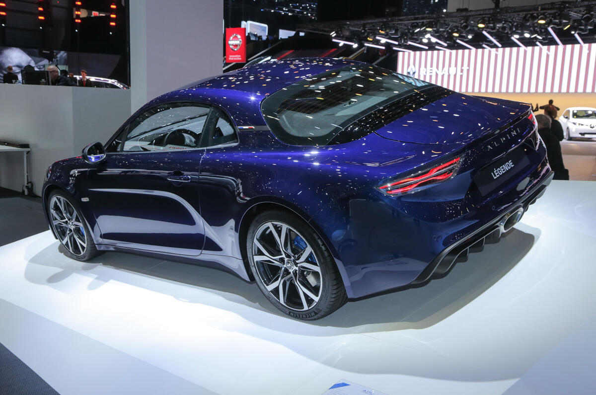 Alpine A110 Pure and Legende models start from £46,905