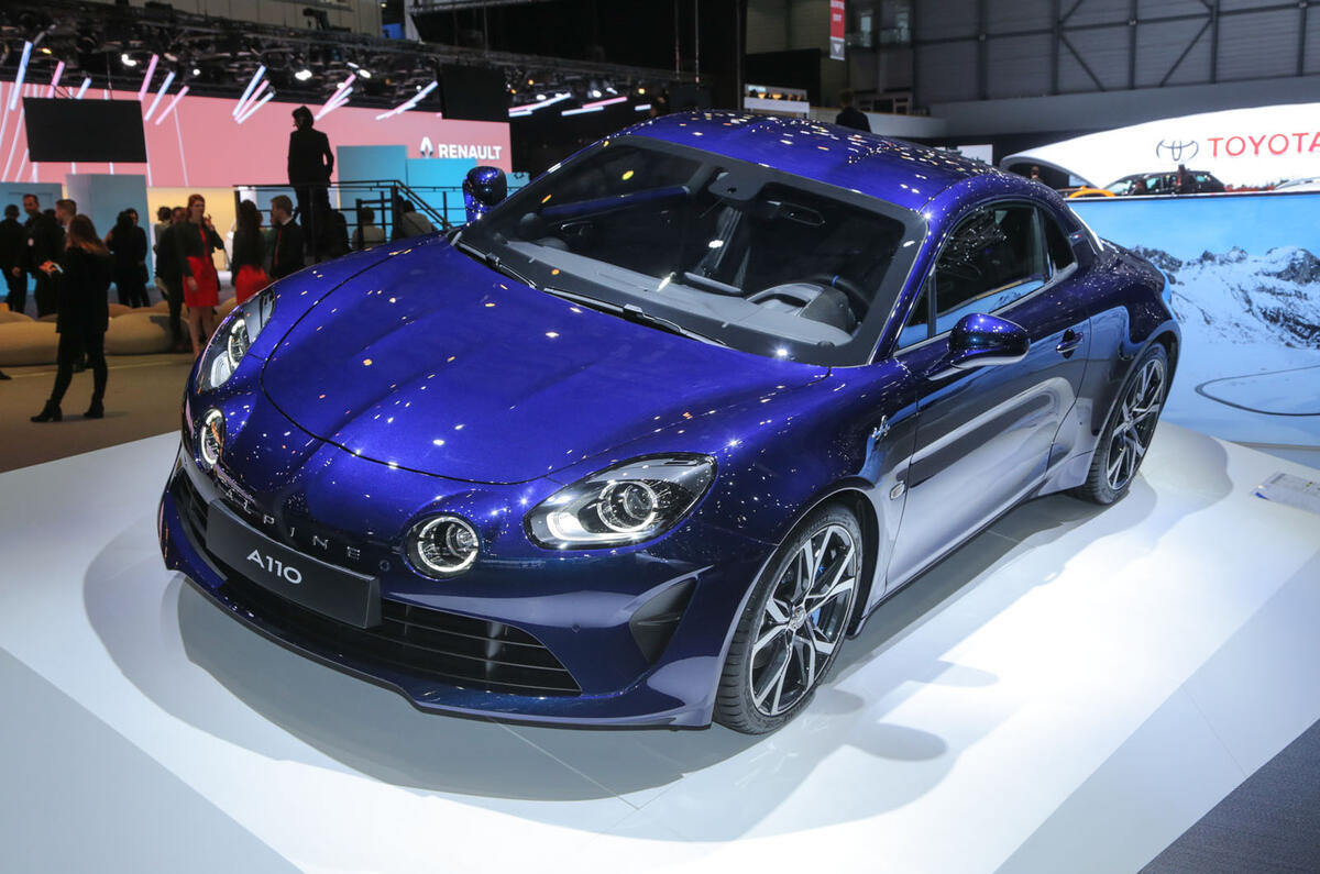 Alpine A110 Pure and Legende models start from £46,905